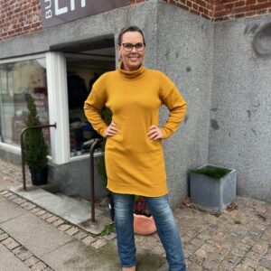 Invero Edith Honig kjole i 100% merino uld